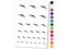 Pterodactyl Dinosaur Solid Temporary Tattoo Water Resistant Fake Body Art Set Collection